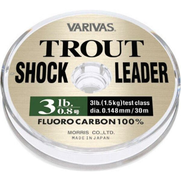 Varivas Fluorocarbone Trout Shock Leader Fluoro 30m