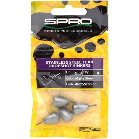 Spro Stainless Steel Ds Sinkers Ms 3,5g