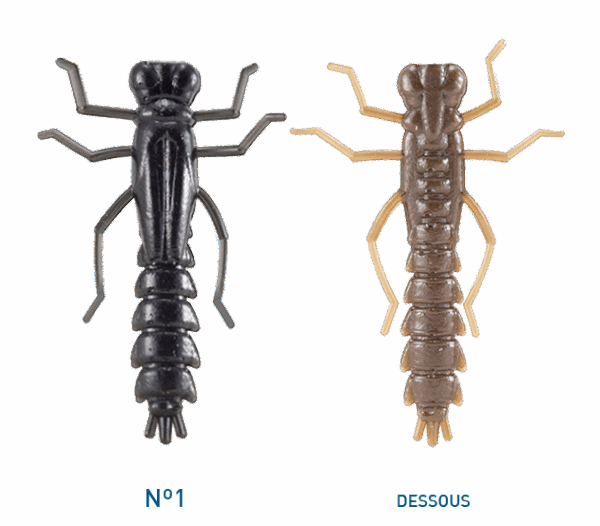 Le Gobeleur Larve De Libellule 4cm