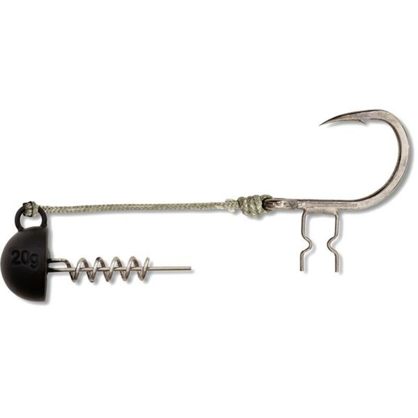 Black Cat Monture Shad Claw Rig 1pcs