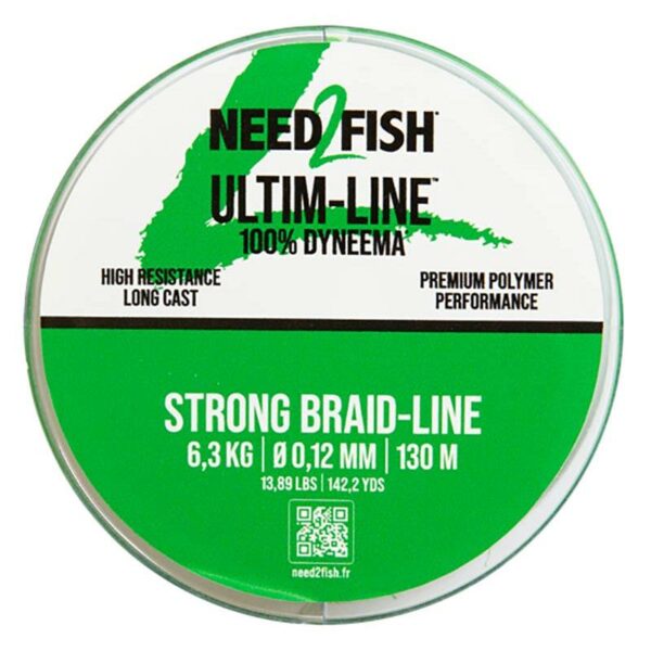 Need2fish Ultim-line 130 M Ultim Braid-line Verte