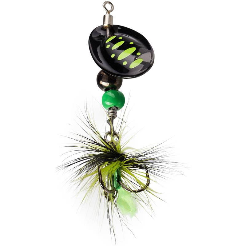 Gunki Cuillere Tournante Dots Fly 1h 3.05g full black chart